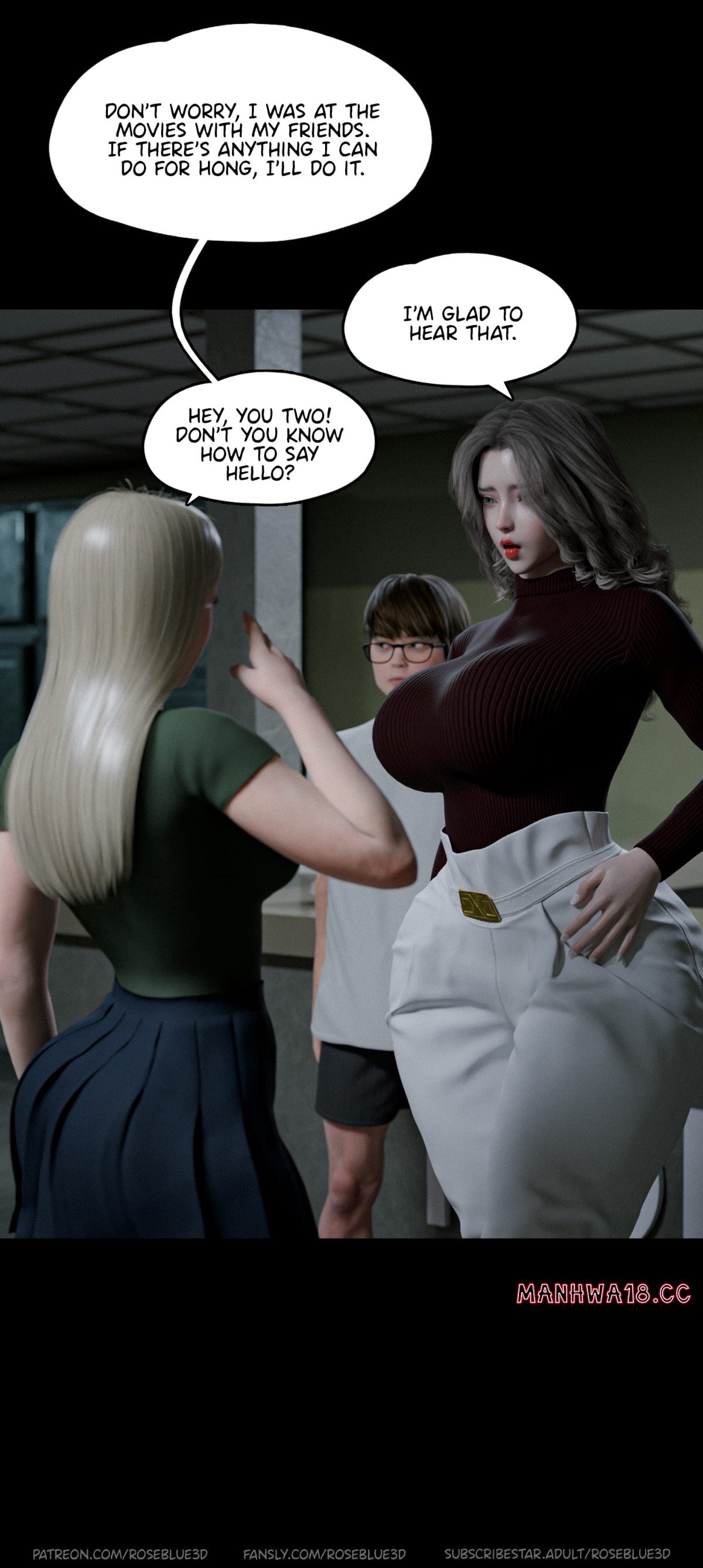 My Neighbor's Widow Raw - Chapter 44 Page 39